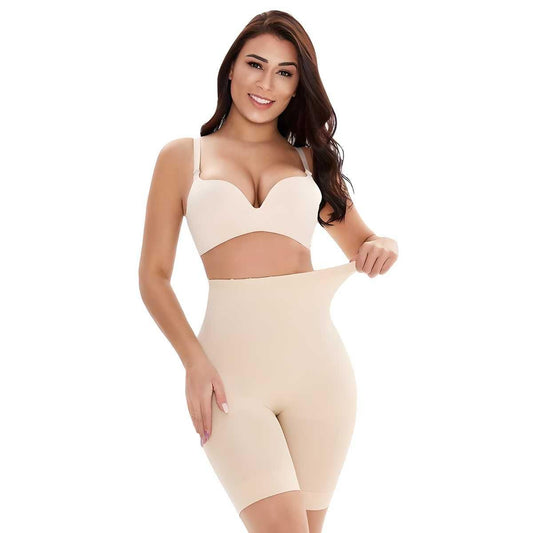 Tummy Tucker Women Shapewear for Women Tummy Control High Waist Body Shapewear with Anti Rolling Comfortable, Breathable Seamless Body Shaper for All Day Comfort & Support